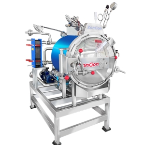 Nồi hấp tiệt trùng retort phòng thí nghiệm 