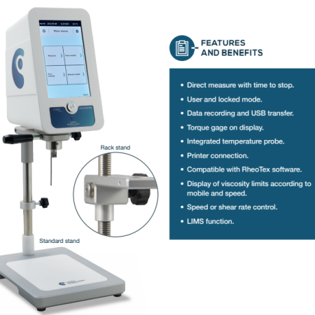 Máy Đo Độ Nhớt Lamy Rheology FIRST PLUS
