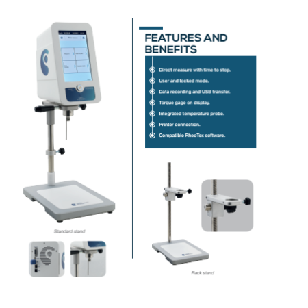 Máy Đo Độ Nhớt Keo, Tinh Bột Lamy Rheology B One PLUS