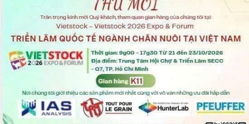 Vietstock 2026 - Triển lãm quốc tế lớn nhất ngành chăn nuôi Việt Nam